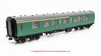 7P-001-801UD Dapol BR Mk1 CK Corridor Composite Coach unnumbered in BR (S) Green livery with Window Beading